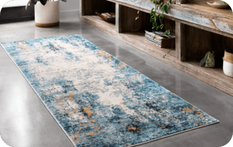 patterned area rug | Luna Flooring Gallery in Chicagoland, Oakbrook Terrace, Deerfield, Kildeer, and Naperville, IL