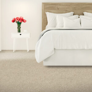 Carpet in bedroom | Luna Flooring Gallery in Kildeer, IL