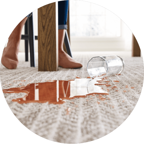 carpet liquid spill | Luna Flooring Gallery in Chicagoland, Oakbrook Terrace, Deerfield, Kildeer, and Naperville, IL