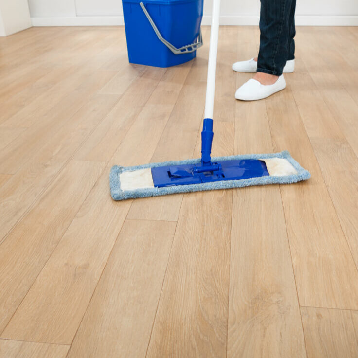 dry mopping hardwood flooring, hardwood care & maintenance | Luna Flooring Gallery in Chicagoland, Oakbrook Terrace, Deerfield, Kildeer, and Naperville, IL